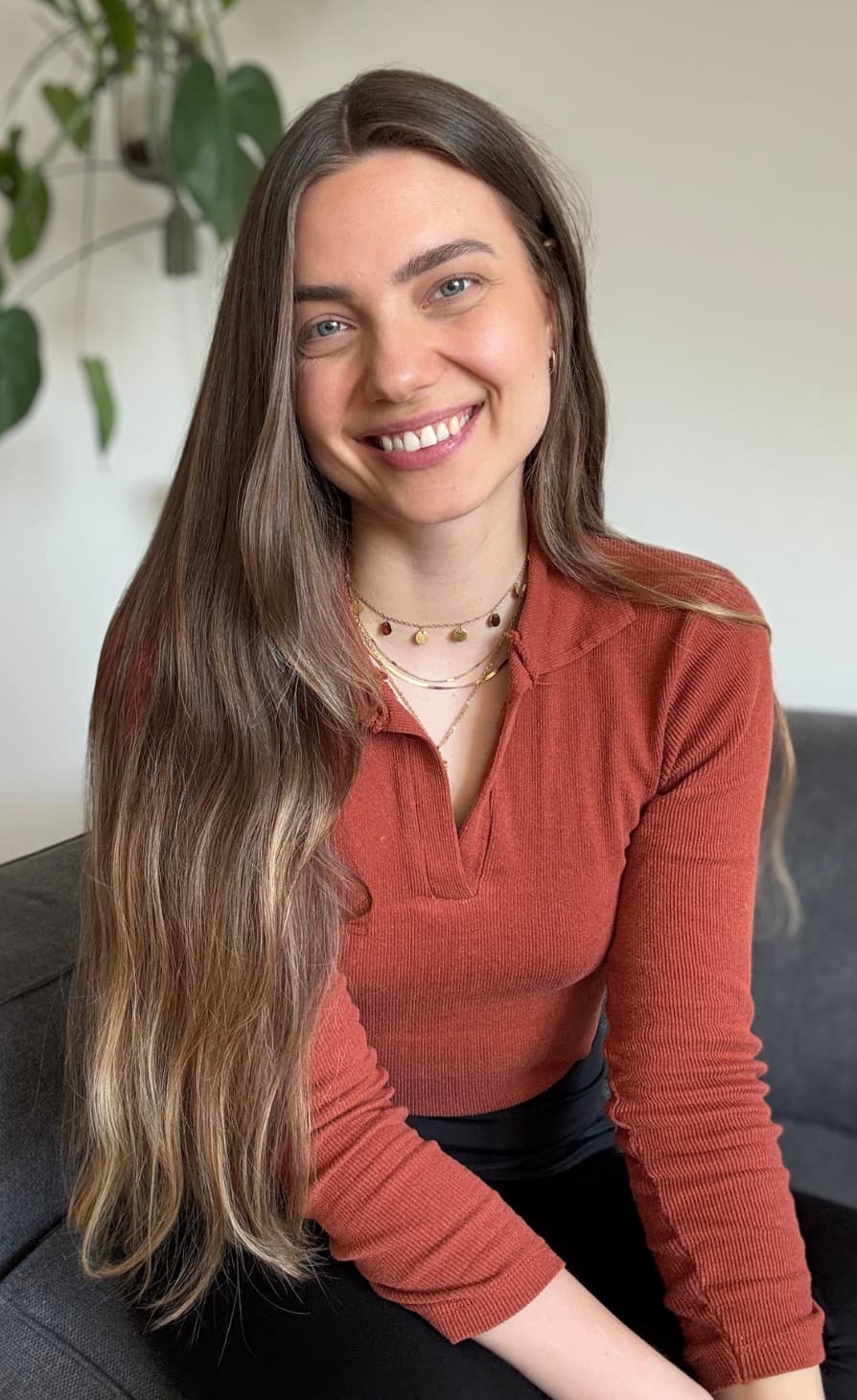 Porträt von Clara Hoffmann, Yogalehrerin